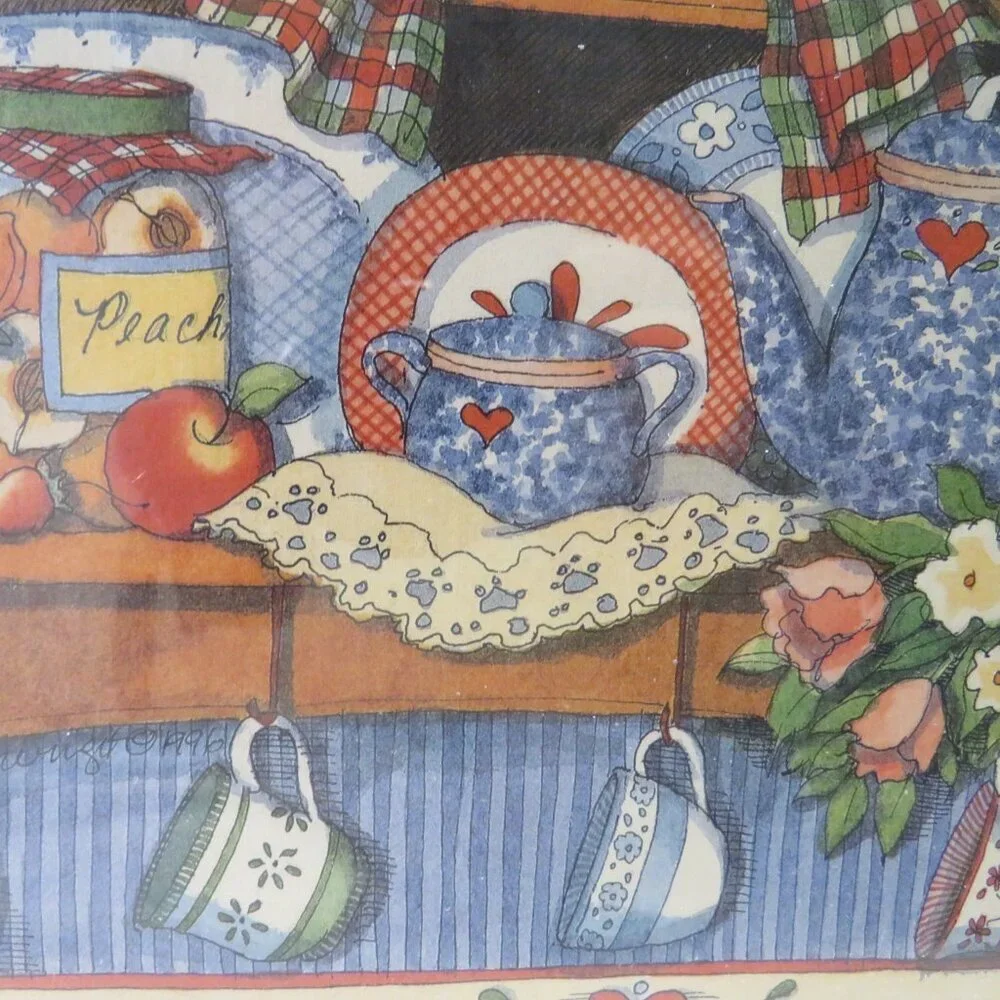 Susan Winget (2) Framed Farmhouse Kitchen themed Prints
